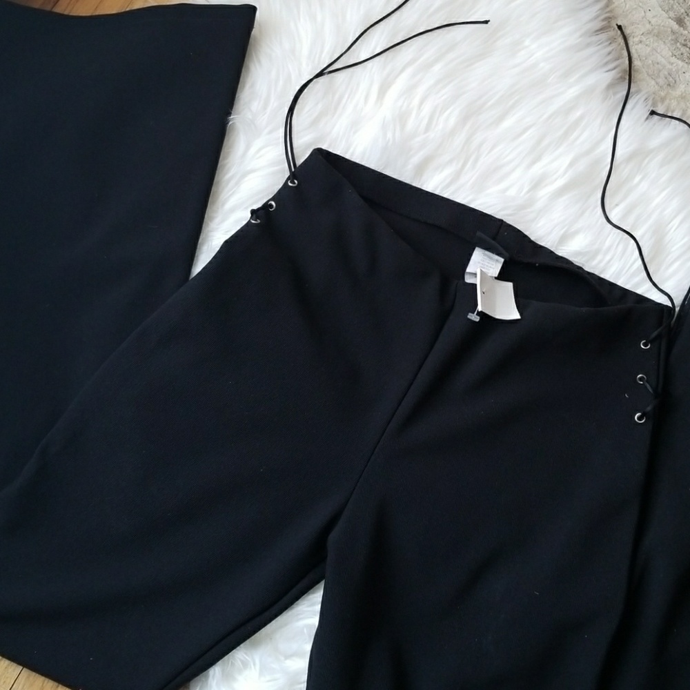 🌸J JANG black flare pants🌸